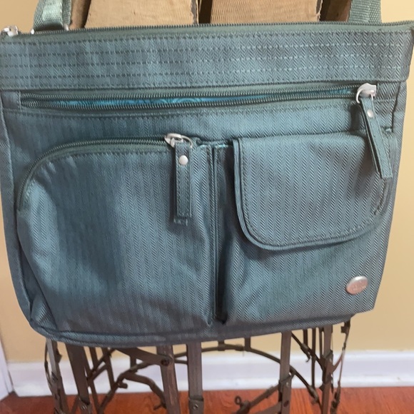 Haiku crossbody bag teal travel EUC - Picture 2 of 7